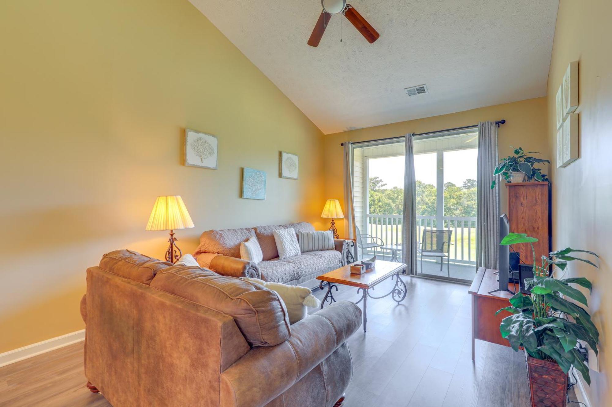 Bright Myrtle Beach Condo With Resort Amenities! Exteriör bild